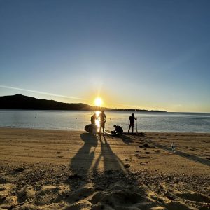 Early morning paddle Barefoot Kata Cloud 9 Floating Bar Day Cruise
