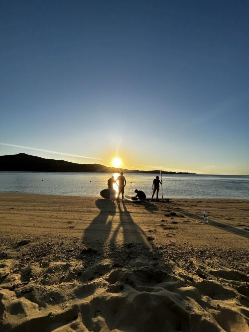 Early morning paddle Barefoot Kata Coral Cats Sailing Day Cruise