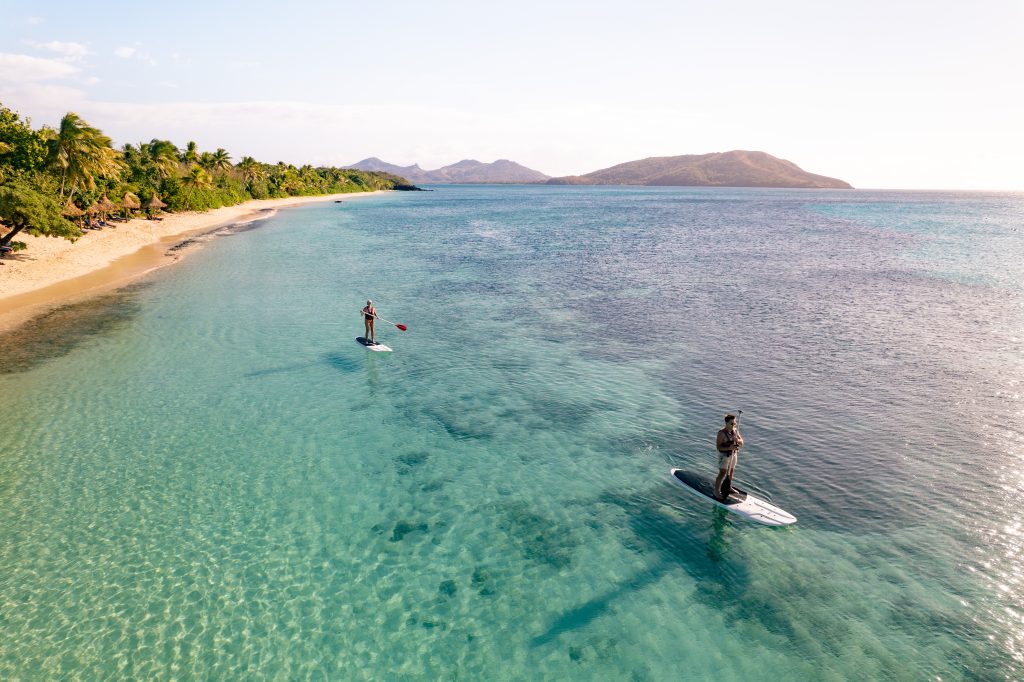 Paddleboarding Blue Lagoon Beach Resort